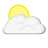 Partly cloudy, Today