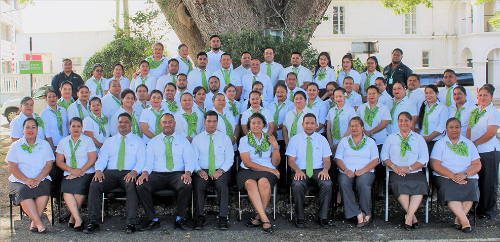 BSP Tonga staff