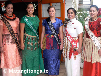 Five girls join Miss Heilala Pageant first judging event | Matangi Tonga