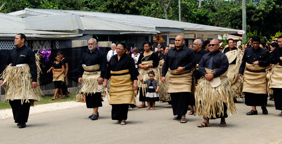 Funeral of Princess Fusipala at Fo'ui Matangi Tonga