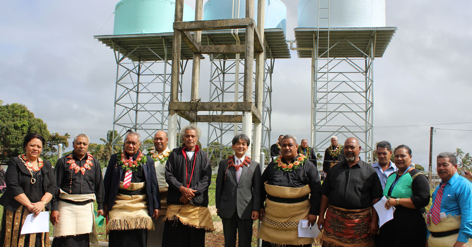 Tatakamotonga enjoys healthy new water system Matangi Tonga