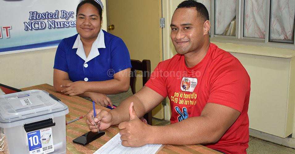 Over 1125 receive second vaccine dose in Tonga | Matangi Tonga