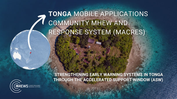 Tonga aims to strengthen early warnings through mobile phones
