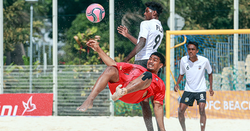 Tonga placed fourth in OFC Beach Soccer Nations Cup | Matangi Tonga