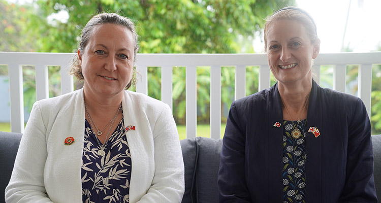 UK Minister visits Tonga