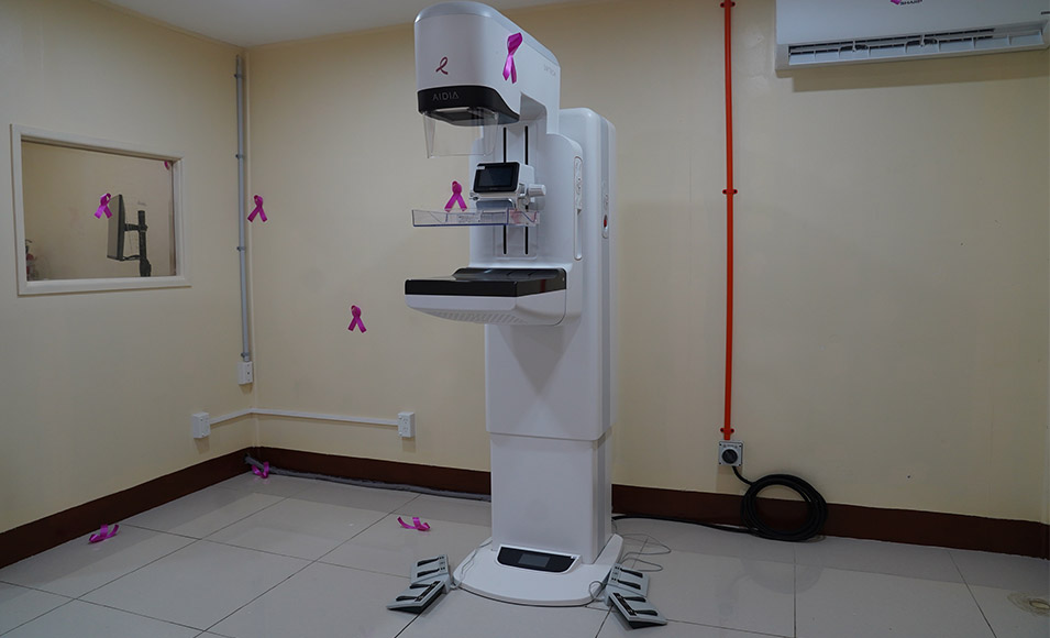 New mammogram machine 