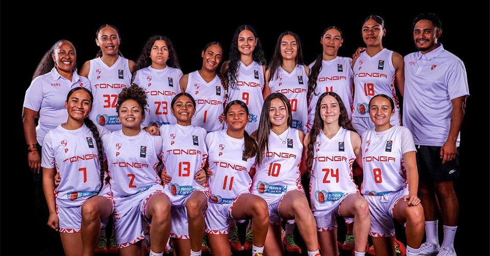 Tonga U15 women's basketball team 