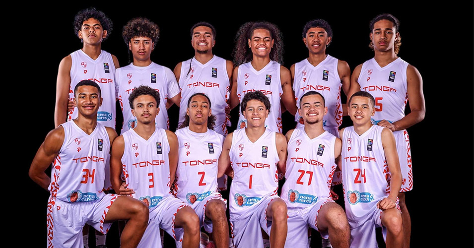 Tonga U15 men's basketball team 