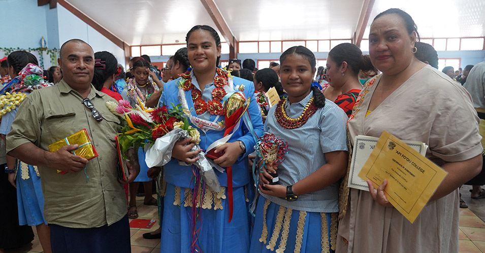 'Apifo'ou College prize-giving 2024