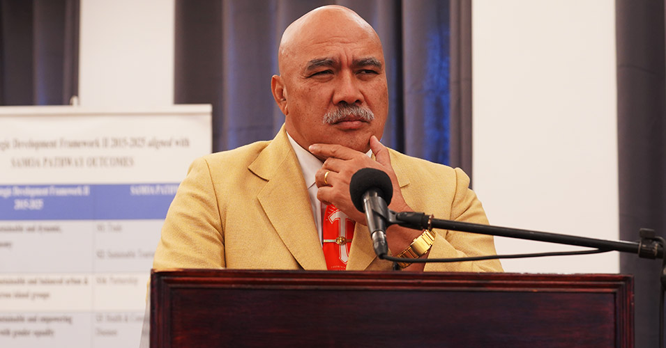 Tonga Airports Limited (TAL) CEO, Mr. Edgar Cocker has been suspended pending an investigation into allegations, according to the Minister for Public Enterprises, Hon. Piveni Piukala.