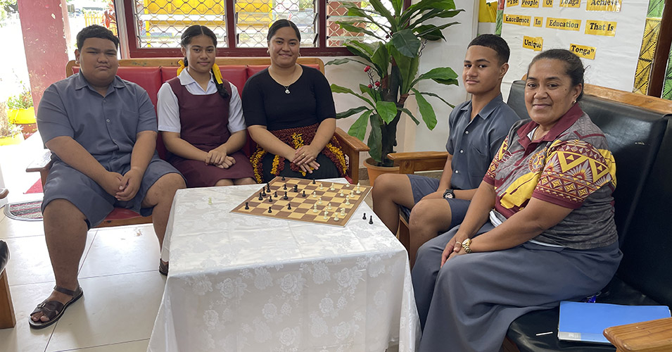 Youth chess team to represent Tonga in Australia this week
