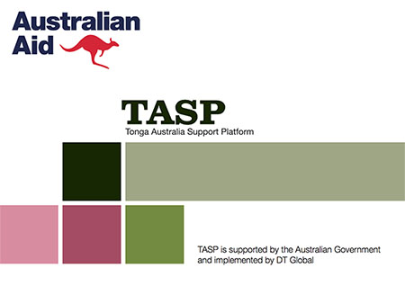 TASP Australian Aid logo