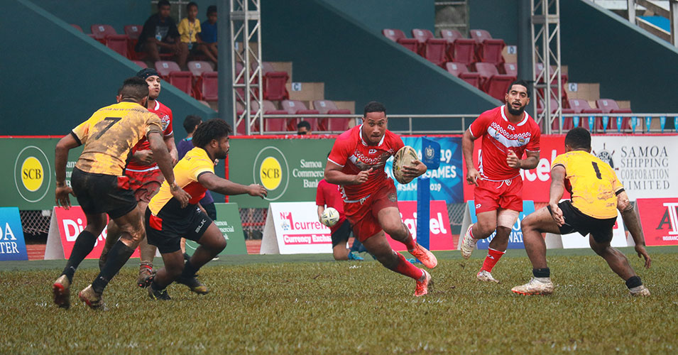 Tonga Rugby League 4th at Pacific Games Matangitonga