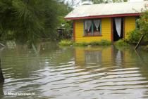 Flooded home at Hala'ovave, Tongatapu after Cyclone Jasmine