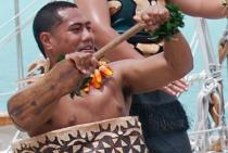 Tongan welcome dance