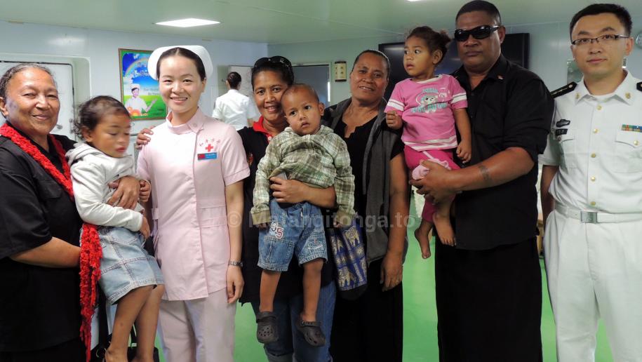 Chinese hospital ship starts Pacific Is visit in Nuku'alofa Matangi Tonga