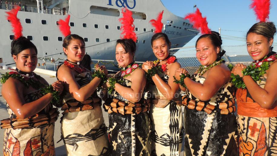 Pacific Pearl visits Nuku’alofa Matangitonga