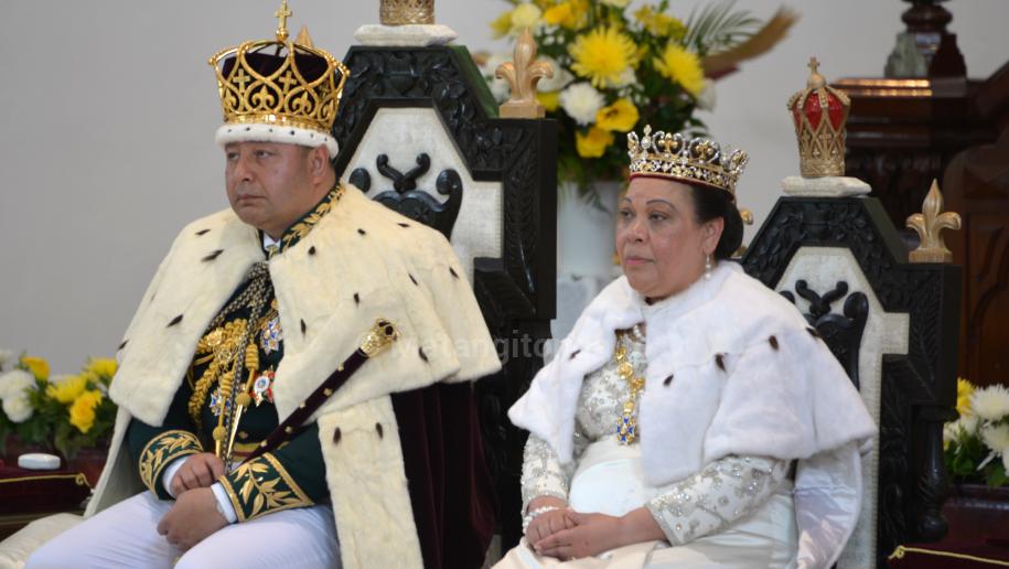 form pf k for crowned Queen Nanasipauâu and HM Tupou VI King at form pf k for crowned Queen Nanasipauâu and HM Tupou VI King at