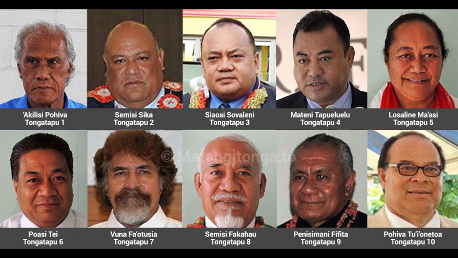 Tonga 2017 General Election Results Matangi Tonga