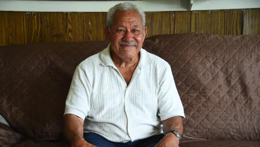 Mano Totau (76), one of six Tongan boys who were stranded for 15 months on the uninhabited 'Ata in 1965-66, returned to the island for the first time this month, for the filming of a new documentary about their famous story of survival. Although he did not want to return, Mano told Matangi Tonga he did so because their story is important.