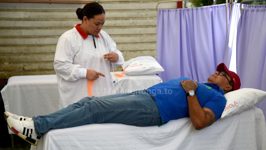 A Blood Drive was held at the Tonga Red Cross Society headquarter today, 13 June 2025, where volunteers gathered to donate blood. The event highlighted the importance of donating blood and saving lives.