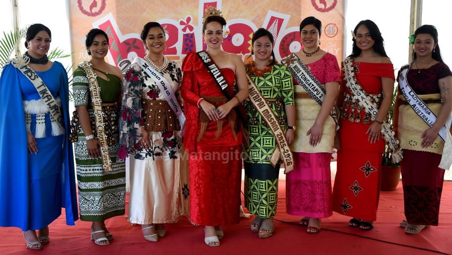 Miss Heilala encourages new contestants to be themselves