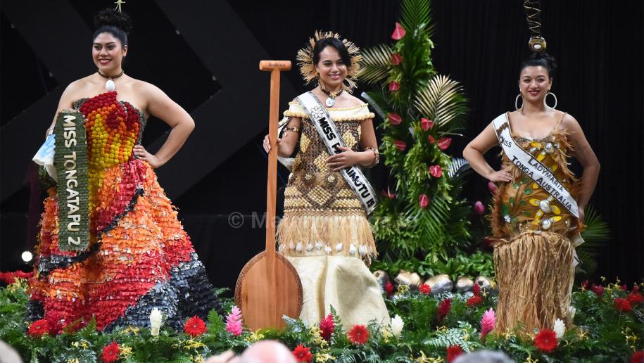 Miss Heilala contestants present fantastic Island Creations
