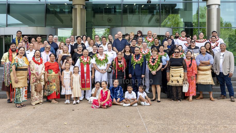 Australian navy captain of Tongan heritage