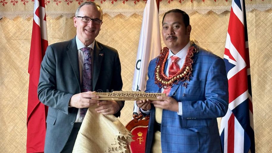 Tonga celebrates arrival of Commonwealth Games Baton Relay