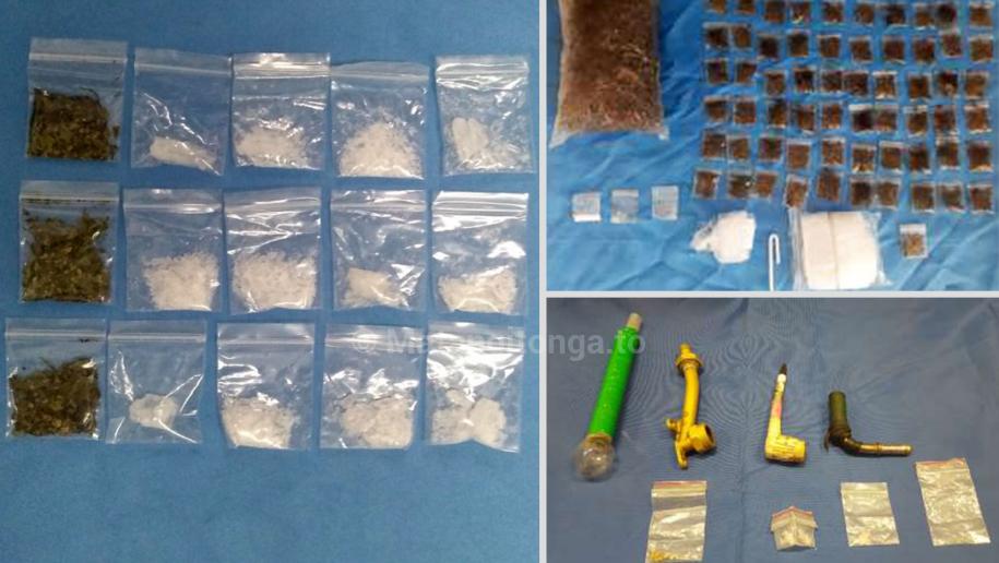 12 arrested in illicit drug busts | Matangi Tonga