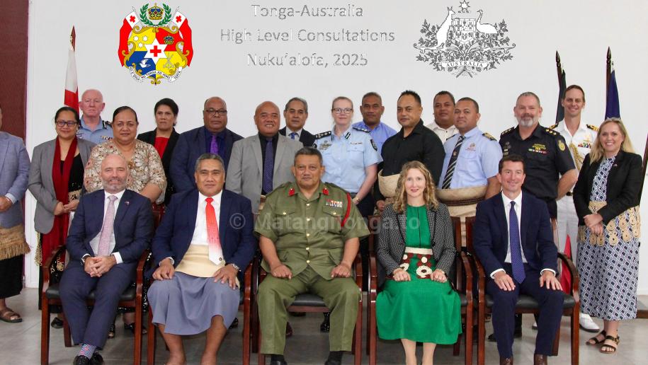 Tonga hosts Australia-Tonga High Level Consultations