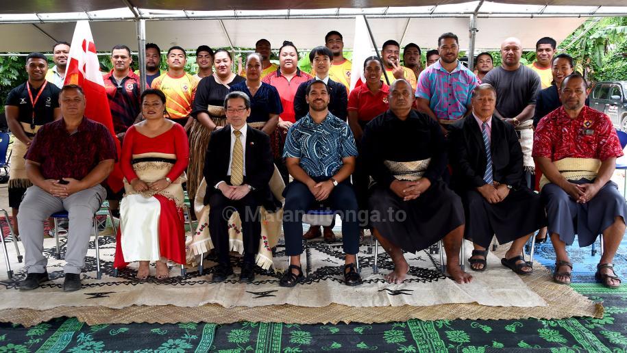 Ground-breaking for Tonga Rugby Union’s new training facility