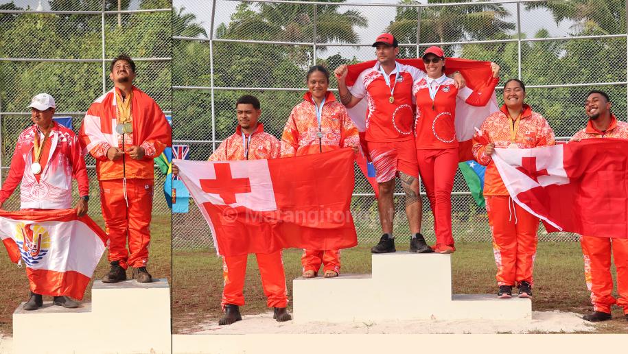 Tonga's archery team shines in Palau