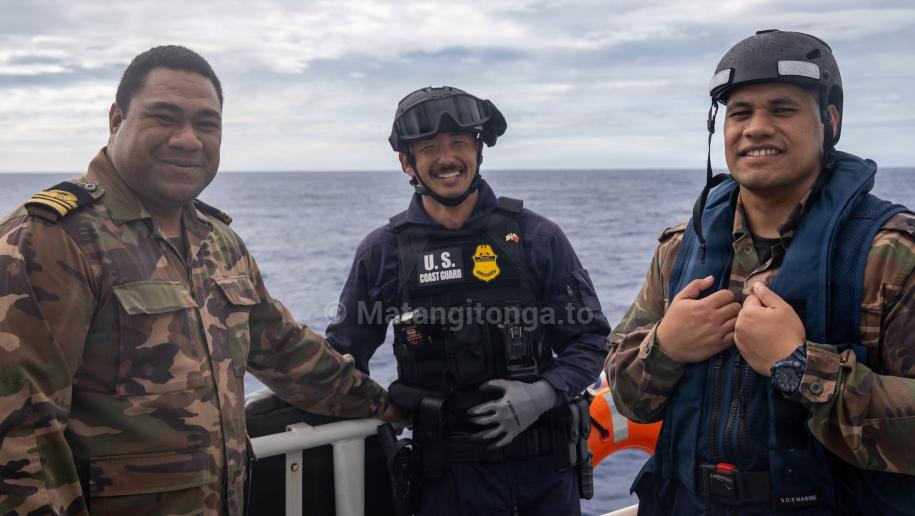 US Coast Guard in bilateral maritime law enforcement ops in Tonga